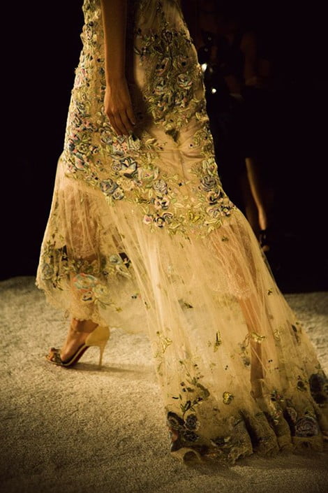 Marchesa Spring / Summer 2014 collection shown at New York Fashion Week