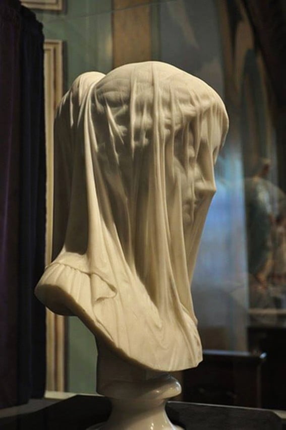 The Veiled Virgin by Giovanni Strazza - Musetouch Visual Arts Magazine