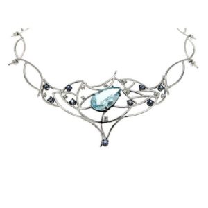 Amazing Drop Aquamarine Air Necklace