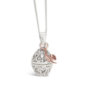 Rose Gold Bird Locket