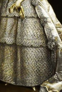 Lady Frances Montagu, detail