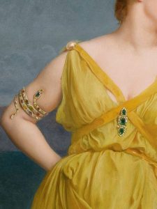 Mrs. Charles Kettlewell by Frederick Goodall, detail