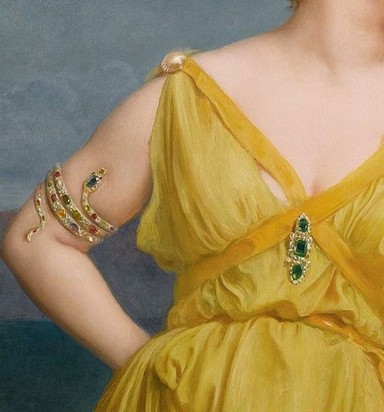 Mrs. Charles Kettlewell by Frederick Goodall, detail